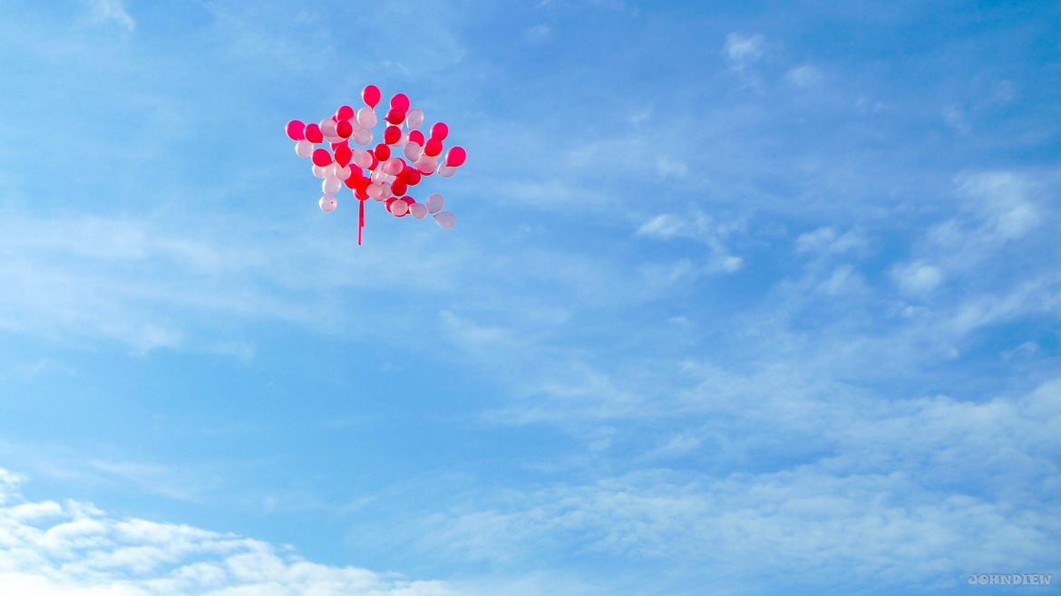 Blue Sky and Balloons